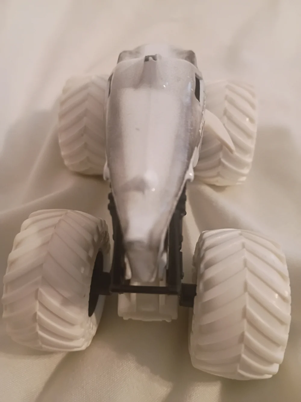 Monster Jam Megalodon White Monster Truck
